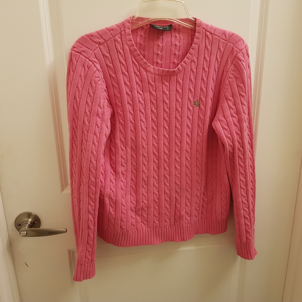 Ralph Lauren cableknit sweater